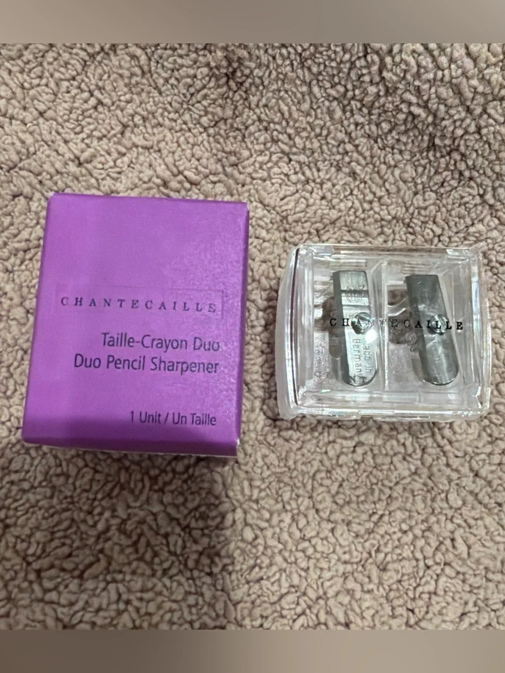 Chantecaille Duo makeup Pencil Sharpener NEW in Box